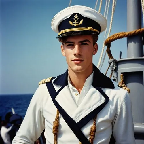 sailor,naval officer,gregory peck,13 august 1961,seafarer,brown sailor,grand duke of europe,nautical,delta sailor,model years 1960-63,peaked cap,captain,mariner,nautical star,marine,sailors,elvis presley,a uniform,military uniform,ronald reagan,Photography,Documentary Photography,Documentary Photography 06