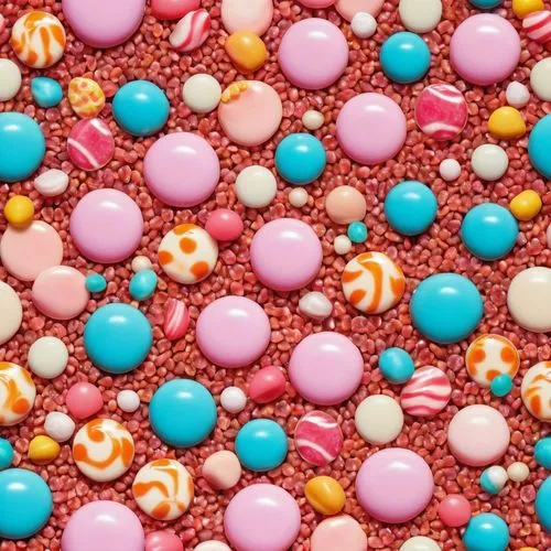 candy pattern,nonpareils,ufdots,candy crush,orbeez,cupcake background,Illustration,Abstract Fantasy,Abstract Fantasy 11