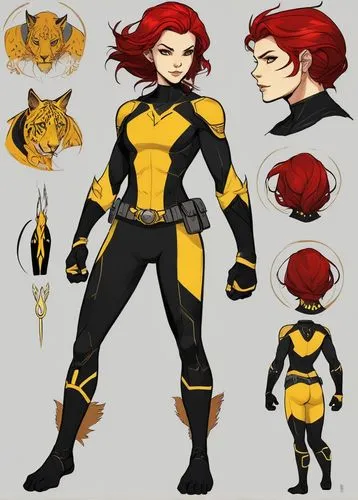 siryn,starfires,romanoff,brigette,superwasp,rahne,wasp,madelyne,elec,rogue,giganta,comic character,x men,xmen,karai,kryptarum-the bumble bee,nextwave,leona,yellowjacket,amora,Unique,Design,Character Design