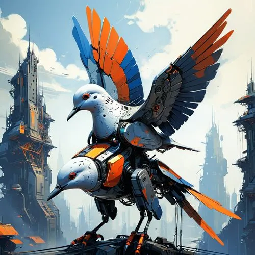 garrison,chakavian,puffinus,aztec gull,falconer,white eagle,eagle vector,falstad,imperial eagle,poussaint,crown pigeon,sea swallow,tarmiyah,araucana,gullfaks,eurobird,city pigeon,russian imperial eagle,gyr,loiseau,Conceptual Art,Sci-Fi,Sci-Fi 01