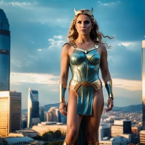 Die Altgriechische Göttin Artemis als moderne Superheldin,wonder woman city,super heroine,goddess of justice,wonderwoman,wonder woman,super woman,wonder,captain marvel,fantasy woman,digital compositin