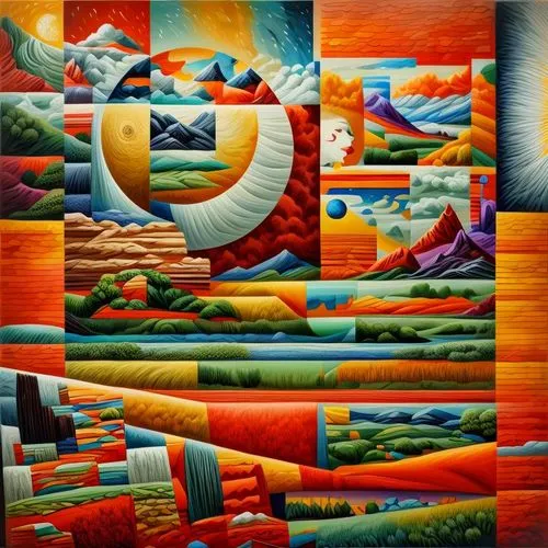 mostovoy,marciulionis,trenaunay,kaleidoscape,metzinger,boat landscape