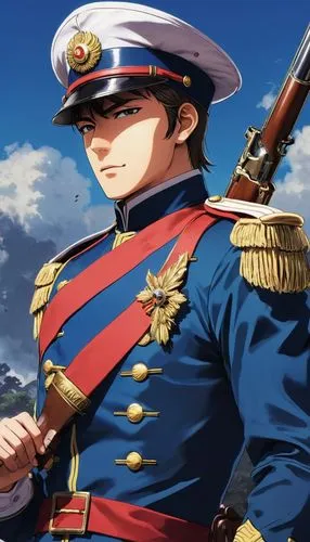 boogiepop,commandant,amiral,jsdf,napoleon bonaparte,mackensen,capitaine,napoleonic,generalmajor,marine,marineau,fujima,kamuy,militaires,gendarme,petain,shukarno,richelieu,serviceman,richthofen,Illustration,Japanese style,Japanese Style 03