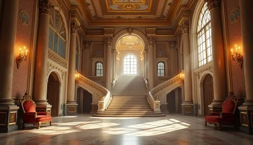 entrance hall,hallway,staircase,hall of the fallen,hermitage,staircases,ickworth,enfilade,theed,royal interior,outside staircase,wimpole,stairway,foyer,corridor,louvre,cochere,archly,corridors,neoclassical,Photography,General,Realistic