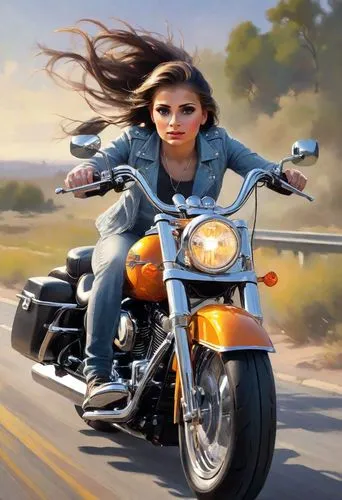 biker,motorcycling,motorbike,motorcycles,harley-davidson,motorcycle drag racing,motorcycle racer,motorcyclist,motorcycle,motor-bike,harley davidson,bullet ride,motorcycle racing,ride out,motorcycle accessories,ride,motorcycle tours,motorcycle tour,woman bicycle,heavy motorcycle,Digital Art,Impressionism