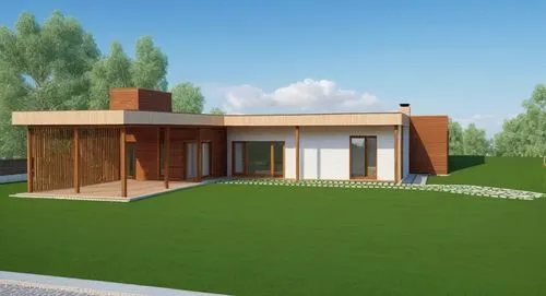 sketchup,3d rendering,renderings,mid century house,revit,modern house,artificial grass,passivhaus,render,renders,residencial,prefab,landscape design sydney,grass roof,residencia,homebuilding,smart house,core renovation,landscaped,prefabricated,Photography,General,Realistic