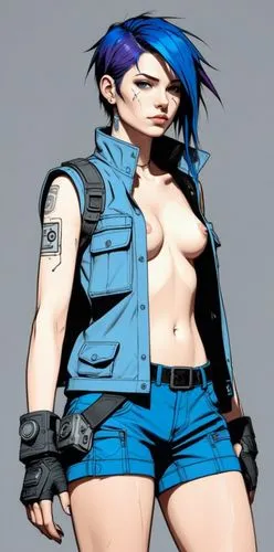 motoko,eikichi,bulletgirl,gaige,karai,domino