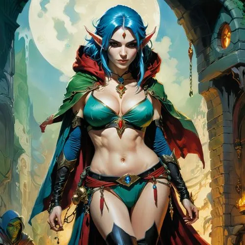 morrigan,fantasy woman,yavana,sorceress,repulsa,fantasy art