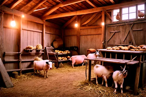 piglet barn,farmyard,barnyard,henhouse,livestock farming,pony farm,farm animals,farmstand,hayloft,farm yard,livestock,barns,horse barn,stable animals,cowsheds,agritourism,barnhouse,the farm,alpine pastures,bucolic,Conceptual Art,Daily,Daily 11