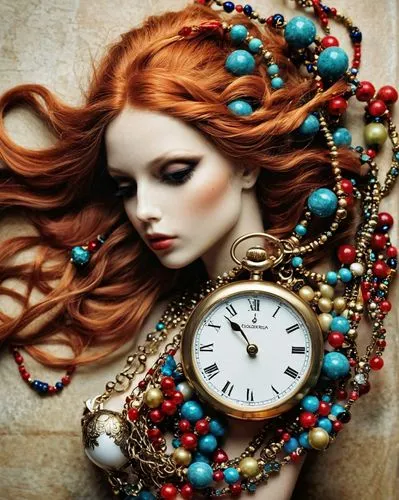 ornate pocket watch,ladies pocket watch,watchmaker,clockmaker,timepiece,clockwork,steampunk,pocket watch,clock face,redhead doll,clocks,wall clock,steampunk gears,redheads,pocket watches,grandfather clock,mechanical watch,watch accessory,time spiral,wrist watch