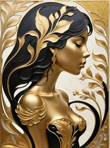 gold foil mermaid,gold foil art,art deco woman,gold paint stroke,gold paint strokes,gold foil art deco frame,gold leaf,gold filigree,abstract gold embossed,gold foil,gold lacquer,gold foil laurel,gilding,gold art deco border,art deco ornament,golden mask,gold foil crown,horoscope libra,art nouveau design,zodiac sign libra,Illustration,Retro,Retro 08