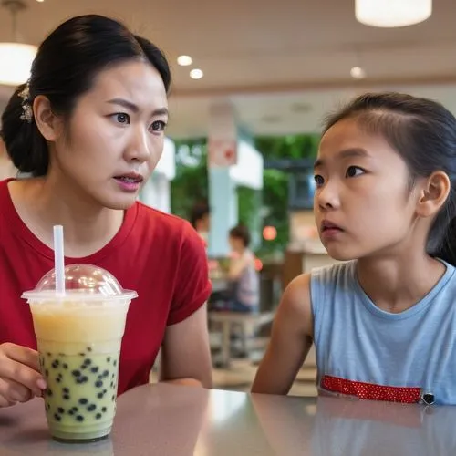 boba milk tea,pearl milk tea,tapioca,bubble tea,bedok,plastic straws,boba,shoplifters,milk tea,amerasians,moms entrepreneurs,blogs of moms,intergenerational,singaporeans,mom and daughter,thai iced tea,cambodians,little girl and mother,laotians,girl in t-shirt,Photography,General,Realistic