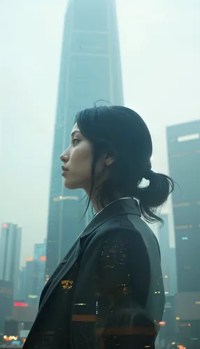 utada,cyberpunk,koreeda,motoko,zhu,bladerunner