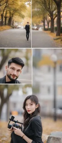 resume,four pictures in the same picture, with different people,blurred background,fotografias,kdrama,photoshop creativity,razavi,pre-wedding photo shoot,Photography,Natural