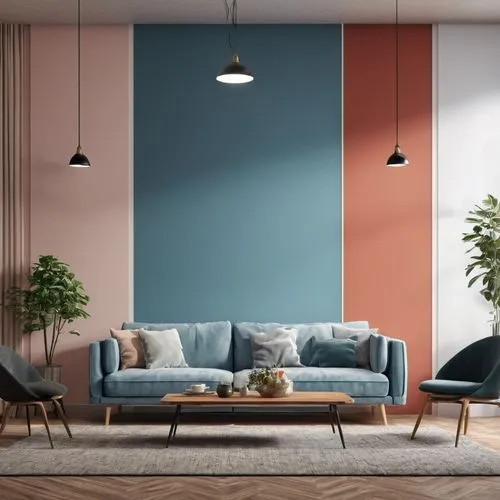 modern decor,mid century modern,sofa set,danish furniture,contemporary decor,living room,apartment lounge,scandinavian style,livingroom,trend color,soft furniture,interior design,sofa,an apartment,mid century house,two color combination,interior decor,pastel colors,sitting room,color wall,Photography,General,Realistic