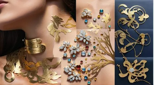 jewelry florets,body jewelry,gold jewelry,jewelry manufacturing,feather jewelry,earrings,jewellery,jewelry,house jewelry,gold foil laurel,bridal jewelry,grave jewelry,adornments,embellishments,gold fo