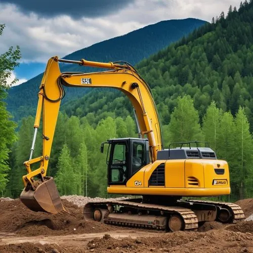 digging equipment,two-way excavator,excavator,kobelco,earthmoving,heavy equipment,construction equipment,excavators,mining excavator,earthmover,construction machine,forwarder,jcb,heavy machinery,bulldozing,backhoe,rope excavator,bulldoze,landfilling,yellow machinery,Photography,General,Realistic