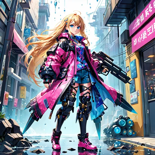 heavy object,harajuku,hk,anime japanese clothing,tsumugi kotobuki k-on,shinjuku,cyberpunk,hatsune miku,vocaloid,shibuya,girl with gun,honolulu,nico,cg artwork,violinist violinist,cyber,kotobukiya,wuhan''s virus,city trans,girl with a gun,Anime,Anime,General