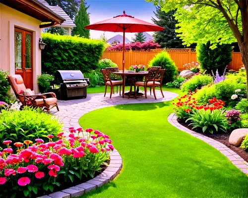 landscaped,artificial grass,home landscape,green lawn,landscaping,golf lawn,patio,garten,landscape designers sydney,terrasse,landscaper,patios,lawn,roof landscape,landscapers,summer border,landscape design sydney,beautiful garden flowers,backyard,gardin,Illustration,Retro,Retro 13