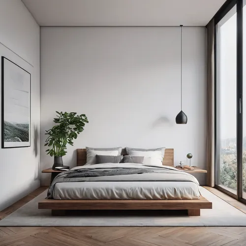 modern room,bedroom,modern decor,bed frame,contemporary decor,guest room,loft,danish furniture,hardwood floors,home interior,futon pad,guestroom,room divider,shared apartment,interior design,smart home,wood flooring,interior modern design,bedroom window,modern style,Illustration,American Style,American Style 05