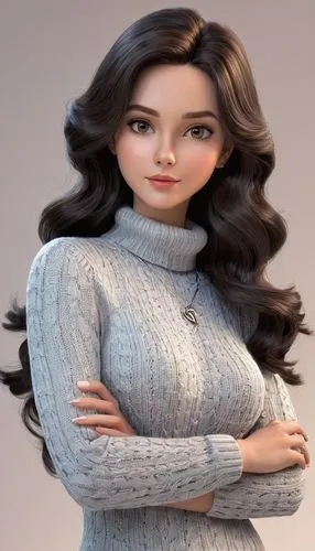 female doll,gothel,bjd,female model,bussiness woman,nabiullina,Unique,3D,3D Character