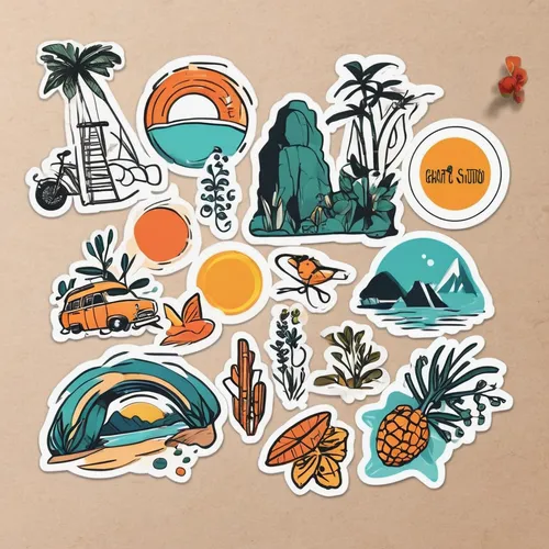 fruits icons,fruit icons,summer icons,animal stickers,stickers,clipart sticker,summer clip art,set of icons,palmtrees,icon set,palm trees,tropical animals,leaf icons,fairy tale icons,houses clipart,paris clip art,animal icons,islands,rodentia icons,scrapbook clip art,Unique,Design,Sticker