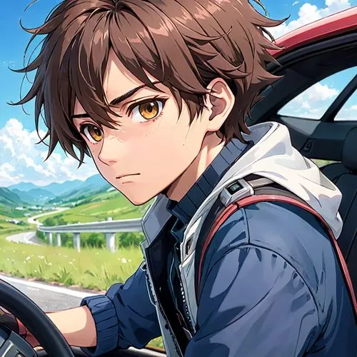 subaru,driver,yamada's rice fields,racing road,behind the wheel,driving car,automobile racer,drive,motorcycle,motorcyclist,alpine drive,open road,electric driving,race car driver,motorcycle tour,driving a car,driving,driving school,kilometers,mountain highway,Anime,Anime,Traditional