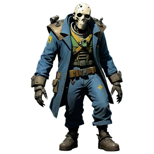 male mask killer,scarecrow,undead warlock,prejmer,blue-collar worker,skeleltt,ironworker,crossbones,half orc,male character,rorschach,pirate,bane,greyskull,skull mask,dodge warlock,grog,game character,tradesman,hag,Conceptual Art,Sci-Fi,Sci-Fi 01