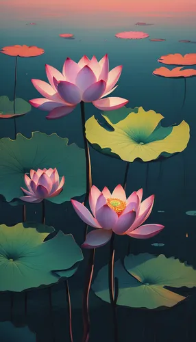 lotus on pond,lotuses,lotus flowers,water lotus,water lilies,pink water lilies,lotus pond,lotus blossom,waterlily,lotus flower,sacred lotus,lotus plants,water lily,lotus hearts,lotus,white water lilies,lotus effect,lily pond,pond flower,water lilly,Conceptual Art,Fantasy,Fantasy 32