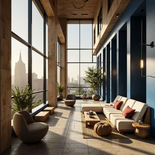 loft,penthouses,lofts,livingroom,living room,contemporary decor,interior modern design,modern decor,daylighting,apartment lounge,modern living room,3d rendering,sunroom,sky apartment,modern room,lobby,sitting room,andaz,roof terrace,an apartment