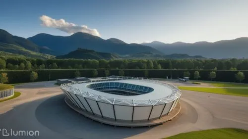 garmisch partenkirchen ski stadium,olympiaturm,olympia ski stadium,tempodrom,chancellery,east tyrol,planetarium,slovenia,south-tirol,futuristic art museum,olympic stadium,sochi,south tyrol,olympic mou