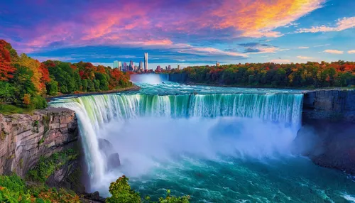 niagara falls,niagara,beautiful landscape,tower fall,waterfalls,falls of the cliff,wonders of the world,united states national park,landscapes beautiful,falls,water fall,plitvice,brown waterfall,hydroelectricity,colorful water,rainbow bridge,nature landscape,amazing nature,wasserfall,water falls,Art,Classical Oil Painting,Classical Oil Painting 38