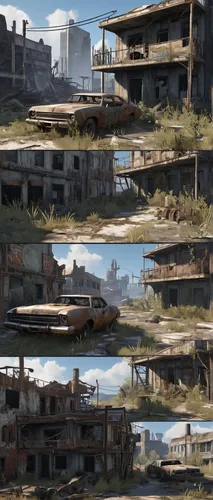 development concept,docks,backgrounds,loss,gunkanjima,ship yard,roofs,scrapyard,concept art,buildings,post-apocalyptic landscape,pripyat,apartments,boat yard,cargo containers,abandoned places,crane houses,settlement,development breakdown,color is changable in ps,Conceptual Art,Daily,Daily 35