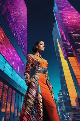 colorful city,missoni,futuristic,cardi,metropolis,kenzo,hypermodern,cyberpunk,afrofuturism,urban,shanghai,cybercity,nicki,cityscape,rih,colorful,synth,miami,mulan,ultramodern,Photography,Fashion Photography,Fashion Photography 03