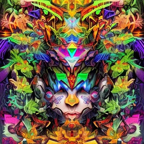 psychedelic art,kaleidoscope art,kaleidoscopic,kaleidoscope,lsd,psychedelic,prism,shaman,colorful tree of life,dimensional,fractalius,hallucinogenic,fractals art,acid,trip computer,multicolor faces,digiart,shamanic,masquerade,chameleon abstract