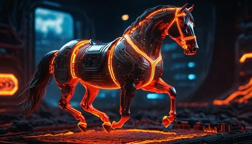 fire horse,colorful horse,painted horse,equine,alpha horse,carnival horse,horse,horse-heal,weehl horse,carousel horse,mustang horse,cinema 4d,electric donkey,3d render,dream horse,horseman,a horse,horse-rocking chair,pony,horse tack,Photography,General,Sci-Fi