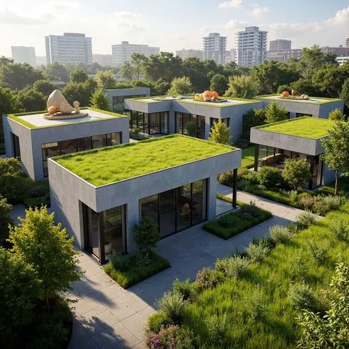 grass roof,modern house,3d rendering,landscaped,cohousing,cubic house,residential,roof landscape,roof garden,greentech,modern architecture,green living,landscaping,landscape design sydney,cube house,landscape designers sydney,garden elevation,cantilevers,ecovillages,dunes house