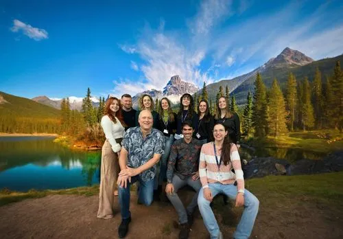 Make the background bigger and make the man on left front smalller,ensiferum,eluveitie,wilkenfeld,cimorelli,canadian rockies,nightwish,tetons,maroon bells,opeth,teton,ozric,foghat,grand teton,dethklok