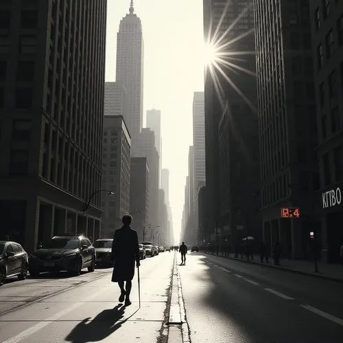 manhattan,man silhouette,a pedestrian,silhouette of man,pedestrian,metropolis