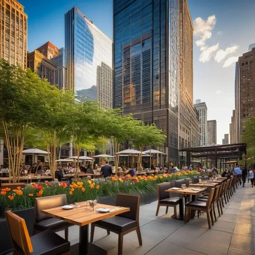 outdoor dining,new york restaurant,rittenhouse,tishman,wintergarden,andaz,streeterville,conservancy,roof garden,midtown,metrotech,chicago,citicorp,beer garden,roof terrace,highmark,terrasse,patios,julliard,loews,Art,Classical Oil Painting,Classical Oil Painting 06