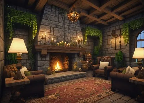 inglenook,fireplaces,fireplace,fire place,riftwar,luxury home interior,lobby,livingroom,ornate room,sitting room,living room,family room,fireside,interior design,lodge,home interior,coziest,warm and cozy,auberge,netherwood,Art,Classical Oil Painting,Classical Oil Painting 01