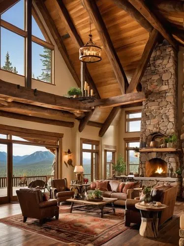 log home,the cabin in the mountains,luxury home interior,log cabin,wooden beams,house in the mountains,alpine style,beautiful home,chalet,family room,house in mountains,fire place,sunroom,living room,crib,fireplaces,luxury home,lodge,rustic,front porch,Illustration,Vector,Vector 04