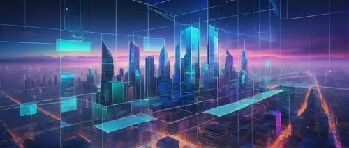 cybercity,futuristic landscape,cyberport,cybertown,cube background,cybernet,cyberworld,cityscape,cyberview,cyberia,cyberscene,futuregen,metropolis,cyberspace,futurenet,hypermodern,verge,tron,digitalism,futuristic architecture,Illustration,Realistic Fantasy,Realistic Fantasy 45