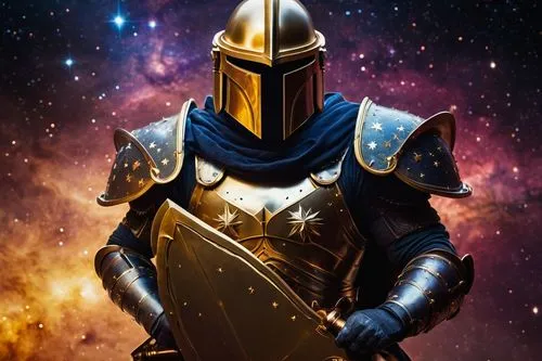 knight armor,paladin,knight,crusader,knight star,dark blue and gold,iron mask hero,armor,knight tent,armored,spartan,emperor of space,armour,cent,wall,knight festival,excalibur,templar,heavy armour,gold wall,Unique,3D,Toy