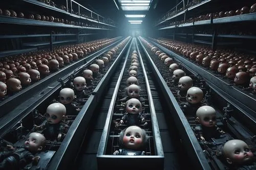  Game Scene, Wild angle view,kewpie dolls,the morgue,riddling,anabelle,morgue,chicken farm,toymakers,kewpie,regimentation,dolls,odditorium,panopticon,purgatory,cryonics,morphs,strassman,depopulated,to