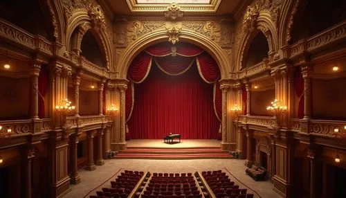 theatre stage,nationaltheatret,teatro,theater stage,orpheum,concertgebouw,theatre,concert hall,zaal,music hall,escenario,theatres,hoftheater,palco,theater curtain,auditorium,performance hall,the lviv opera house,main organ,schauspiel,Photography,General,Realistic