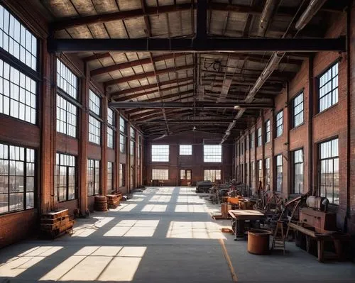 empty factory,abandoned factory,factory hall,railyards,brickyards,industrial hall,freight depot,brickworks,old factory building,warehouse,old factory,dogpatch,warehouses,packinghouse,industrial building,loft,lofts,industrial landscape,usine,linthouse,Illustration,Paper based,Paper Based 10