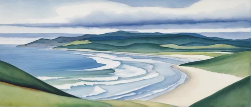 beach landscape,coastal landscape,punakaiki,landscape with sea,gower,sea landscape,carol colman,seascape,molokai,coastal and oceanic landforms,olle gill,paparoa national park,mountain beach,sand coast,perranporth,coast line,mountain and sea,beach scenery,pacific coastline,travel poster,Art,Artistic Painting,Artistic Painting 21