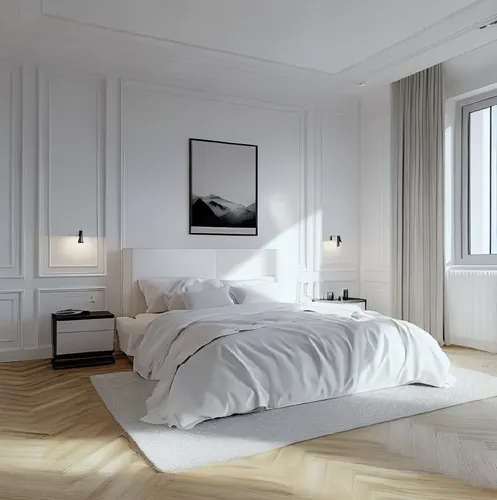 chambre,white room,bedroom,modern room,danish room,headboards