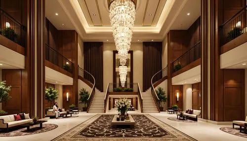 luxury hotel,hotel lobby,rotana,hotel hall,luxury home interior,lobby,intercontinental,emirates palace hotel,hallway,staterooms,largest hotel in dubai,ballrooms,poshest,habtoor,shangri,westin,silversea,corinthia,interior decoration,starwood